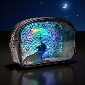 DISNEY Villains Maleficent Bath Body Works Makeup Travel  Bag NEW NWT